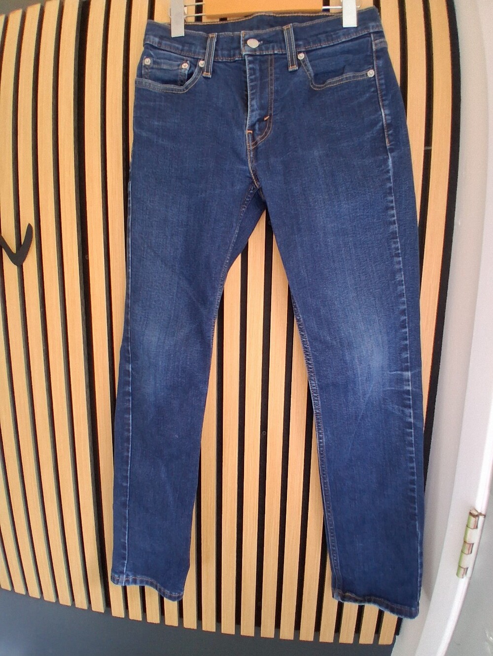 Levi's Women's Slim Straight Dark Blue Jeans